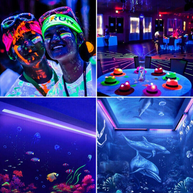 UV LED Strip Light 395nm-405nm Ultraviolet Flexible 60/120led/m 5050 LED Tape 5/12/24V Blacklight DJ Fluorescence Party lamp