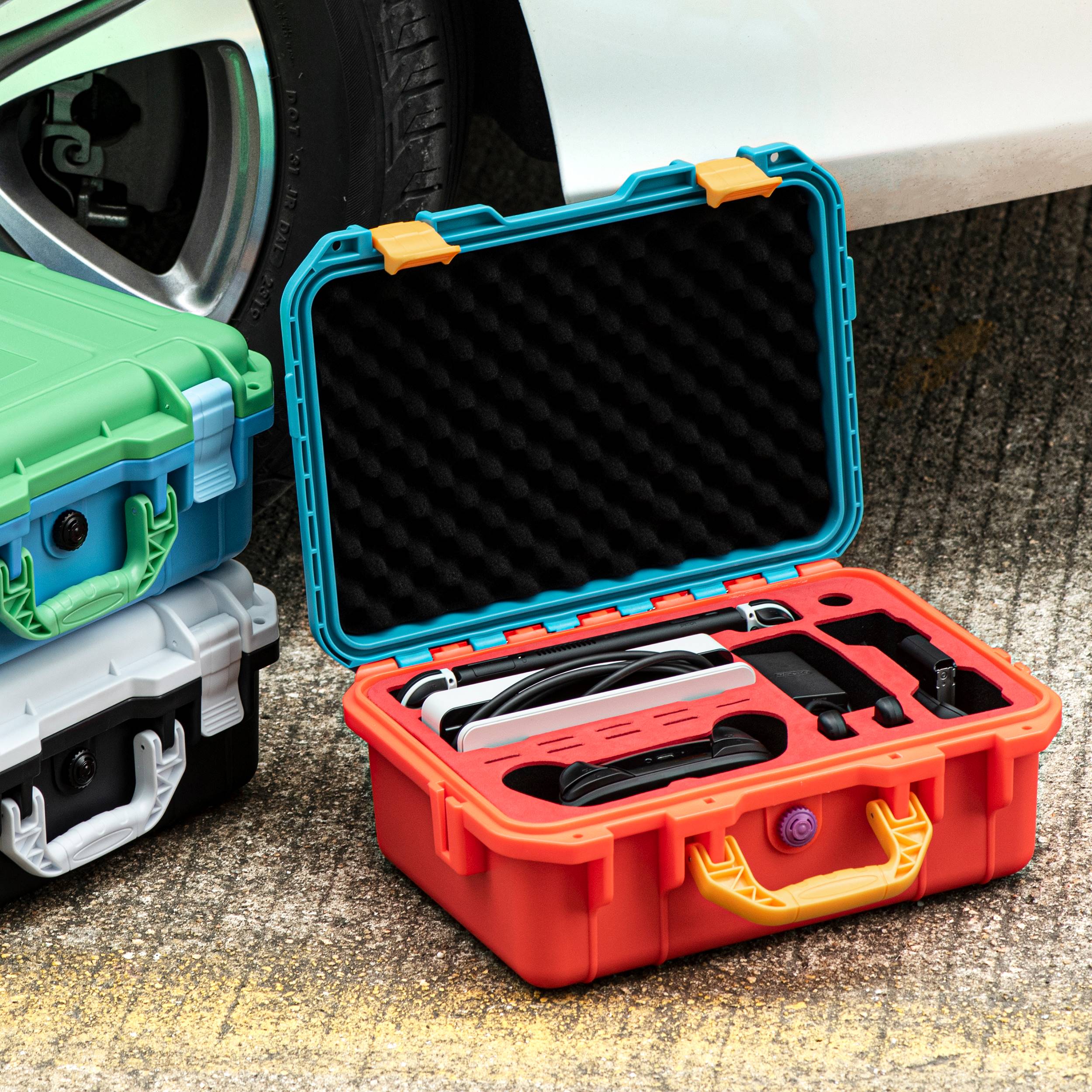 Nintendo switch oled carrying case hard shell travel case ns switch oled waterproof protective case accessory storage box