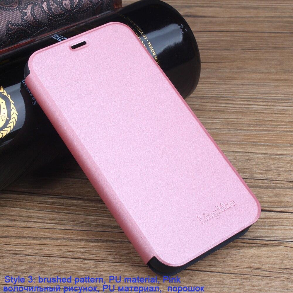 Flip Leather Case For Xiaomi Redmi Note 3 Pro Special Edition 152mm Global International Version Redmi Note 3 Pro SE Cover Case: LR lasi Pink