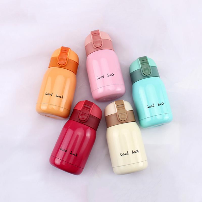 200/360ml Thermos Kids Cup Stainless Steel Bottle Thermos Vacuum Cup Coffee Cups Thermos Kids Belly Cup School Thermal Bottle