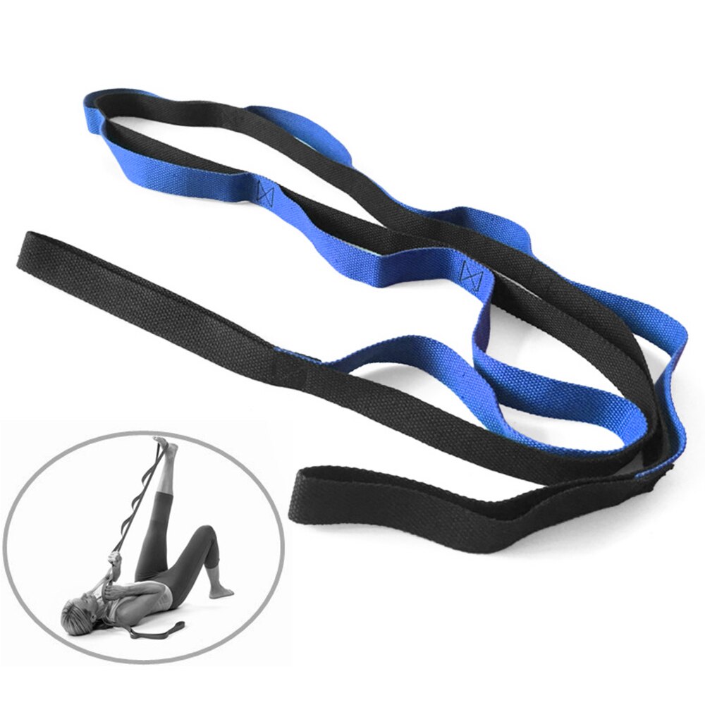 Climbing Sling Yoga Stretching Strap Yoga Cotton Stretching Strap 330LB Dasiy Chain Set Yoga Hammock Tree Swing Loop Strap