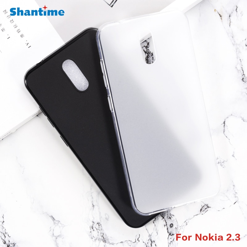 Voor Nokia 2.3 Gel Pudding Siliconen Telefoon Beschermende Terug Shell Voor Nokia 2.3 Soft Tpu Case