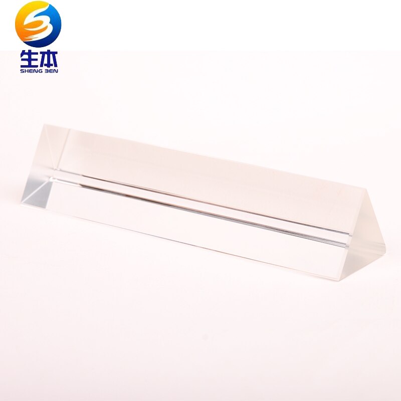 Tres prisma super 18cm sección transversal 4cm equilátero grande ultra largo tres prisma escuela primaria y secundaria científico experi