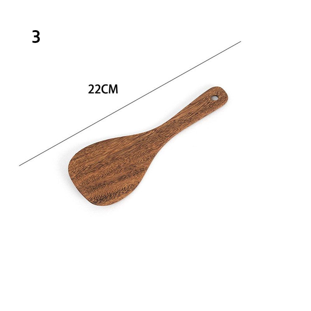 11 Styles Special Wooden Kitchen Tool Teak Spoon Colander Cooking SpoonS Nano Soup Skimmer Natural Wood Tableware: 3