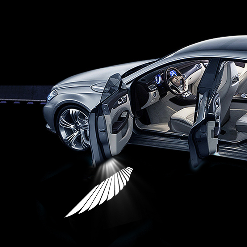 Angel Wing Welcome Light Automotive Supplies Car Atmosphere Light Door Light Floor Light Interior Modification Door Projection