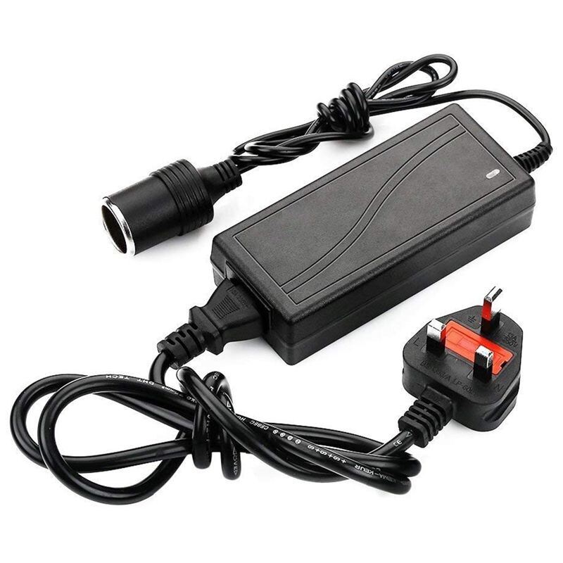 Uk Plug Voeding Sigarettenaansteker Ac Naar Dc Adapter 110V-240V Naar 12V 5A car Power Charger Converter