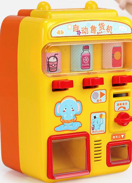 Máquina Expendedora de juguetes para niños, Suite doméstica de 3 años, juguete rompecabezas para bebé, especial al por mayor: yellow