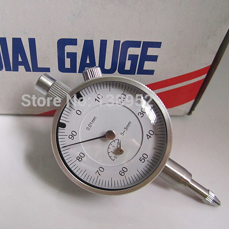 0-3mm Dial Indicator 3MM Small Dial Gauge Dial Plate Diameter 40MM Measuring Tool
