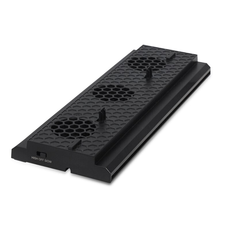 Vertical Stand Host Cooling Fan Holder External Cooler USB Ports Fans for One X Game Console