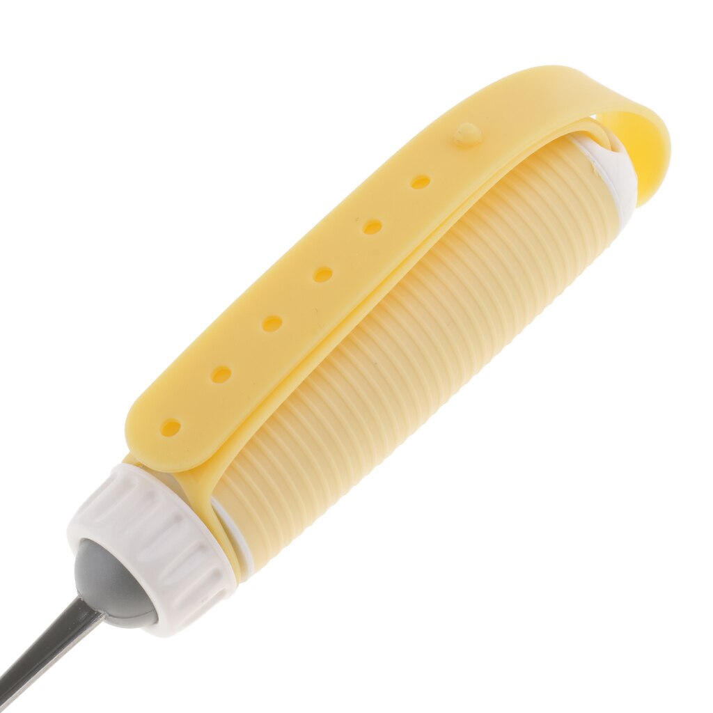 Cuillère pivotante Flexible à 360 °, ustensiles, aide à manger avec poignée de sangle Portable pour personnes âgées, arthrite, secouer les mains