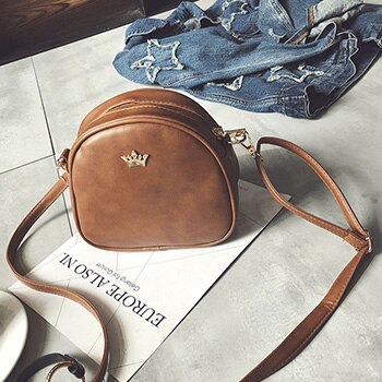 Mara 'S Dream Mode Vrouwen Messenger Pu Lederen Shoulderlady Crossbody Mini Vrouwelijke Kroon Avondtassen: E