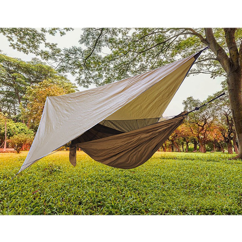 Tenda da campeggio Tarp ombra amaca da campeggio esterna impermeabile Fly UV giardino tenda da sole baldacchino parasole