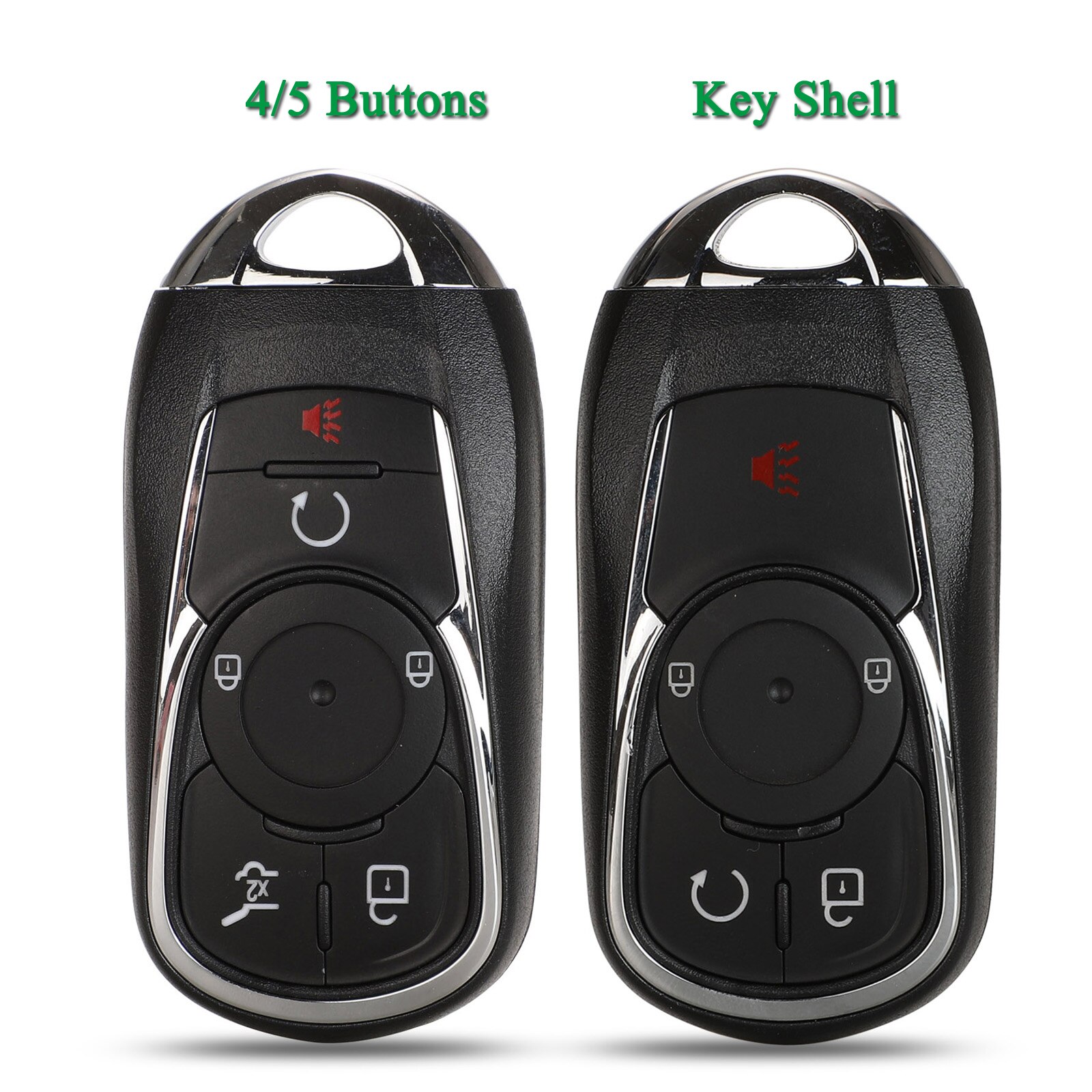 Bilchave 5/6 Knoppen Intelligente Afstandsbediening Auto Sleutel Shell Case Fob Voor Buick Verano Encore Lacrosse Regal Envision