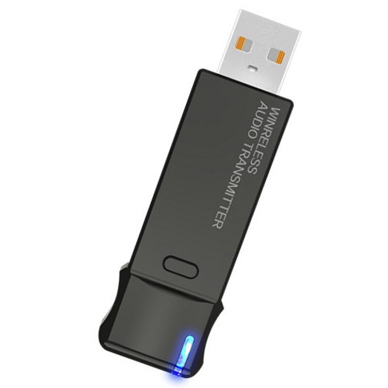 Driver-Free USB Bluetooth 5.3 Audio Transmitter, for Game Console PS4/5, Computer, Compatible with Windows XP/7/8/10: Default Title