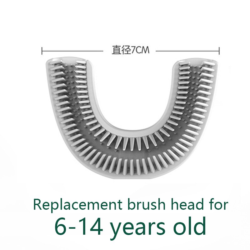 Smart 360 Degrees XaoMi U Electric Toothbrush Kids Silicon Automatic Ultrasonic Teeth Tooth Brush Cartoon Pattern Children: 20