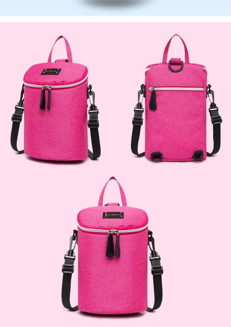 Baby Flasche Tasche Mutterschaft Rucksack Pflege Lebensmittel Thermos Aluminium Folie Isolierung Taschen Reise Rucksack Mumie Handtasche