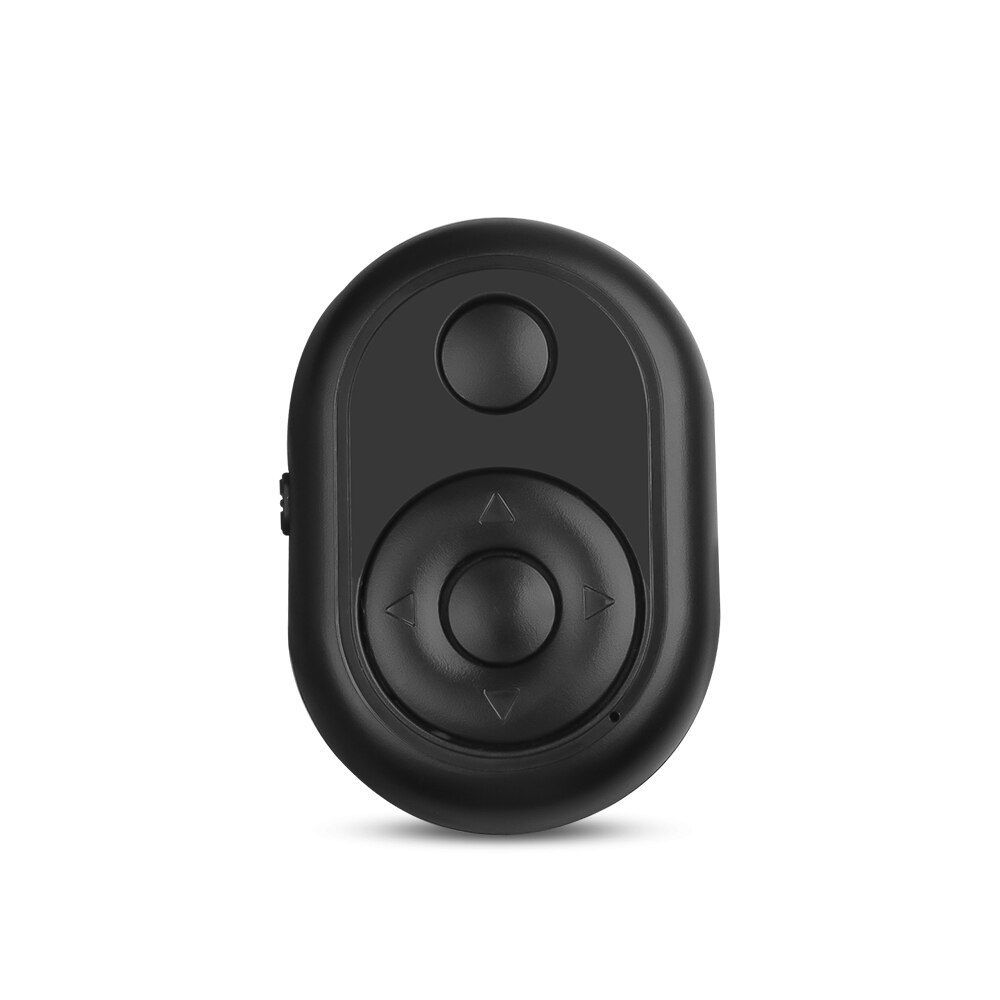 Drahtlose Bluetooth Telefon Auslöser Fernbedienung Kamera Auslöser Für Selfie Kamera Regler Geschmack Für IPhone Android: Schwarz
