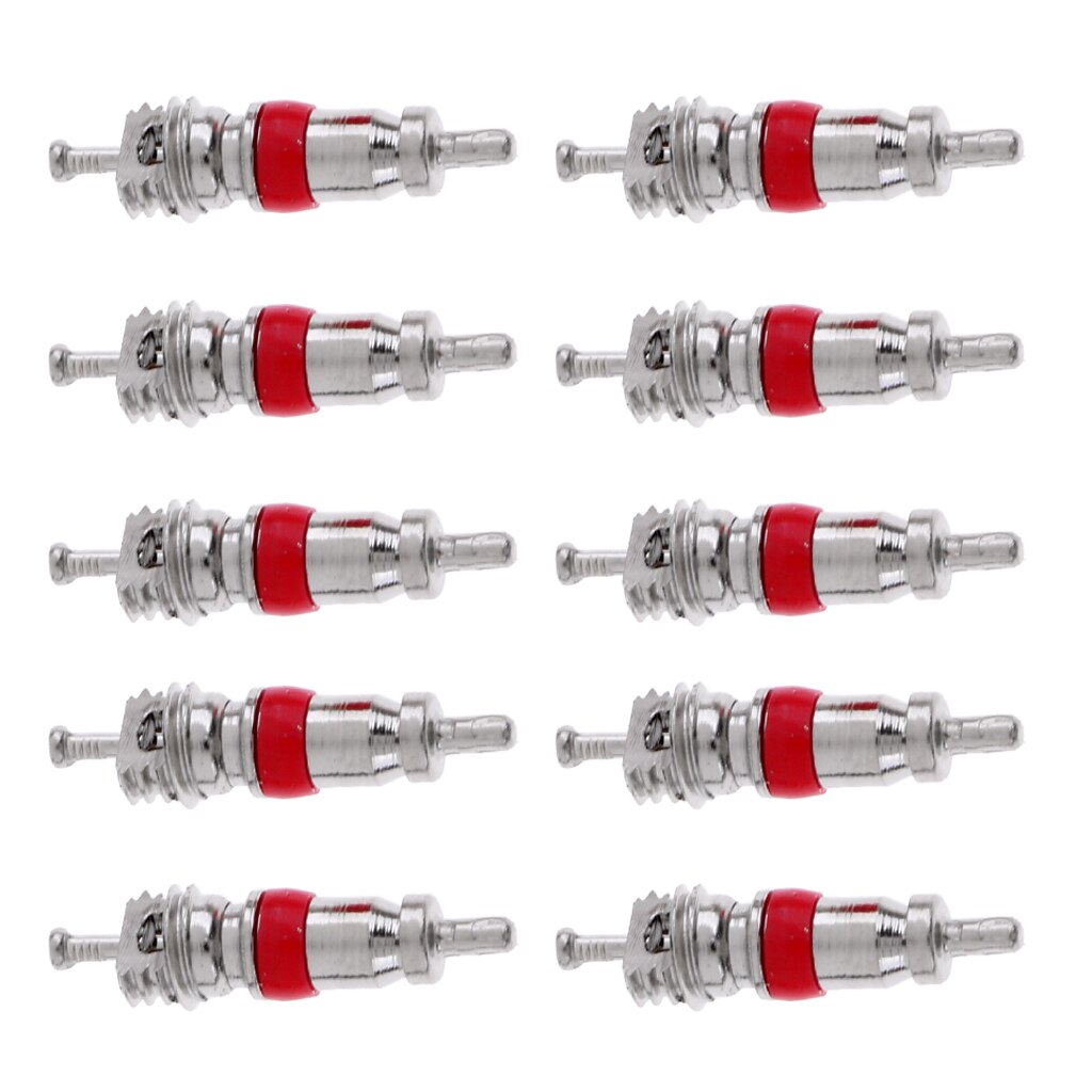 10Pcs Replacement Schrader Valve Cores, Bicycle Car Repair Kit