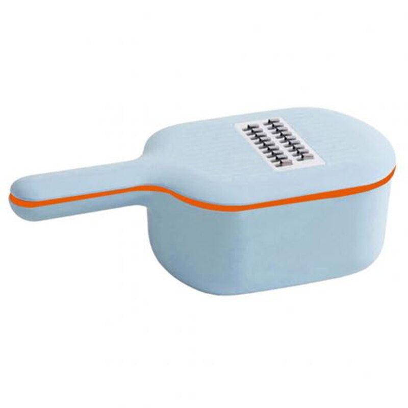 Kitchen Vegetable Chopper Cutter Gadgets Cooking Tools Food Fruit Grater Salad Maker Onion Potato Mandoline Slicer Accessories: Light blue