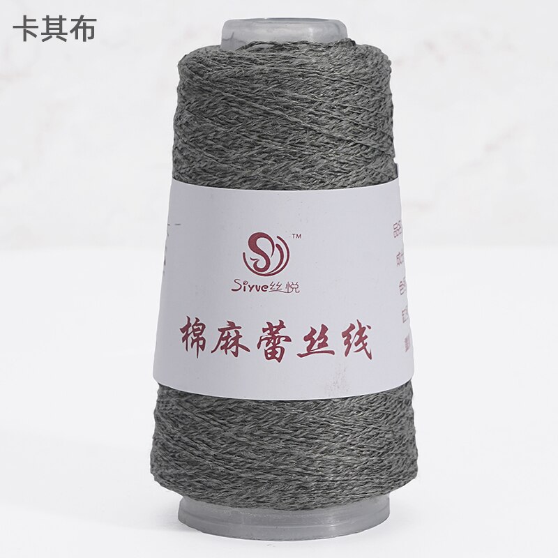 Il filato di lino mercerizzato da 50g è tessuto a mano: 13