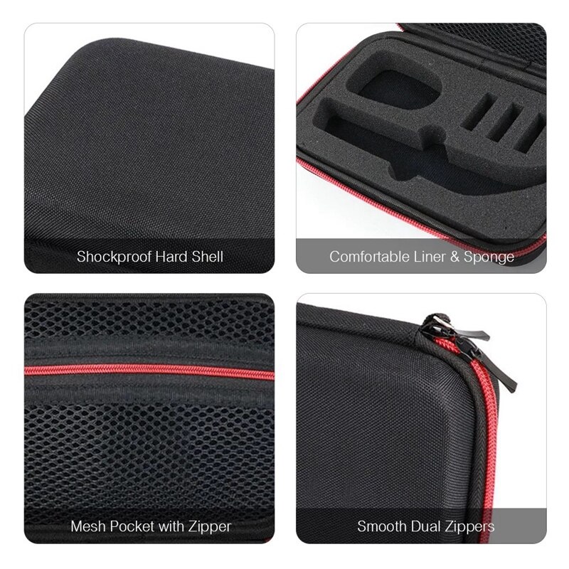 Estuche de almacenamiento para afeitadora OneBlade Pro QP150/QP6520, recortador eléctrico, bolsa de viaje, caja de transporte a prueba de golpes e impermeable