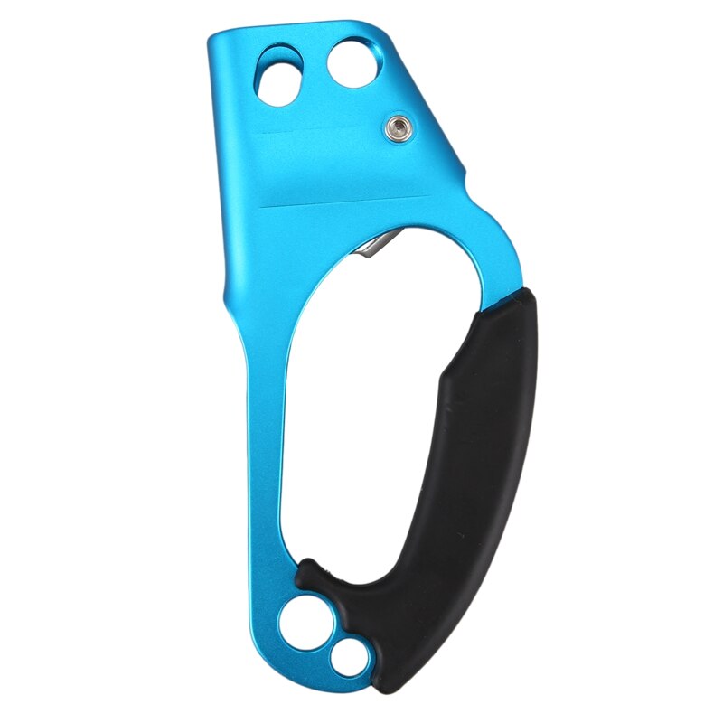 Hand Ascender Rock Climbing Tree Arborist Rappelling Gear Equipment for 8-1M Rope 4KN Load