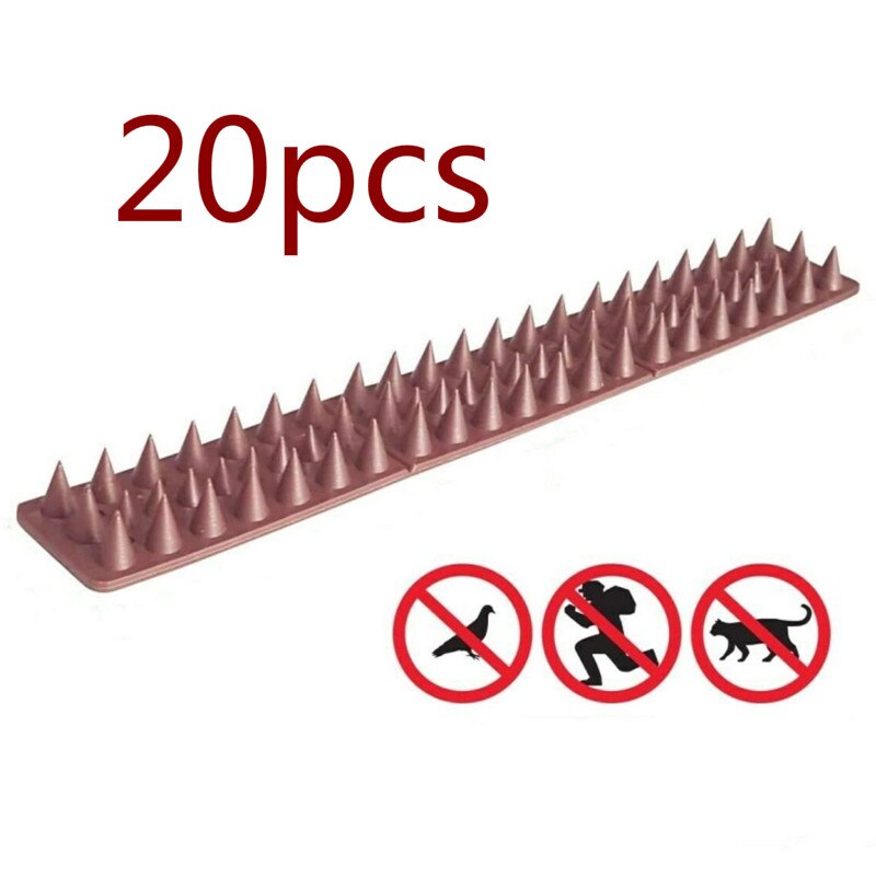 10/20/40 pièces sécurité chat Anti-Corrosion antivol clôture Anti-oiseau épine clôture mur pointes pratiques maisons de jardin: 20pcs