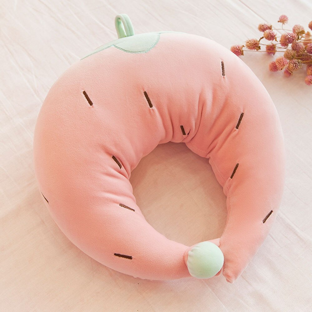 Fruit U-vormige Slaap Nek Reizen Kussen Kussen Cervicale Vliegtuig Kussen Kantoor Kussen Auto Kussens Zacht Kussen Thuis Textiel: 4