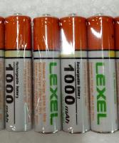 LEXEL kracht kan Xing 7 oplaadbare batterij AAA 1000 MAH een $10 instrument batterij Oplaadbare Ion Cell
