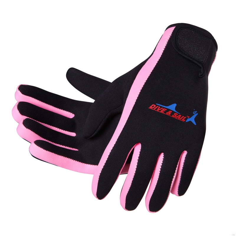 Guantes de natación y buceo 1,5mm mujeres hombres neopreno natación buceo guantes antideslizante natación snorkel surf guantes