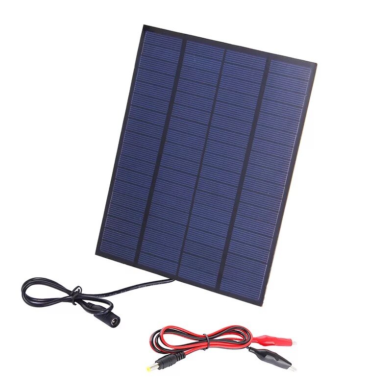 12v 10w aurinkopaneeli monikiteinen pii aurinkokennojärjestelmä tee itse auto veneen akkuvirtalaturit moduuli retkeily ulkona