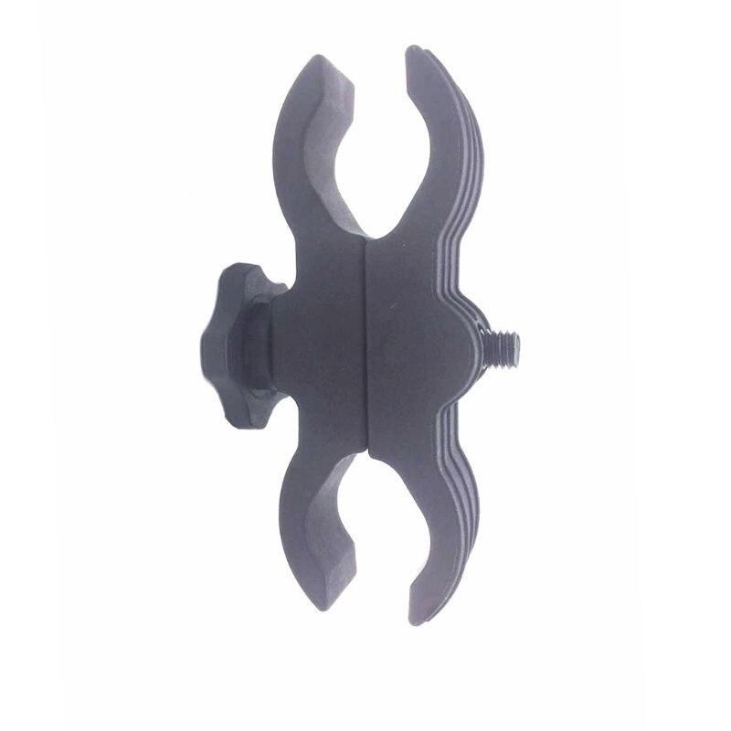 Bike Flashlight Lamp Mount Night Vision Infrared LED Torch Clip Bracket Holder