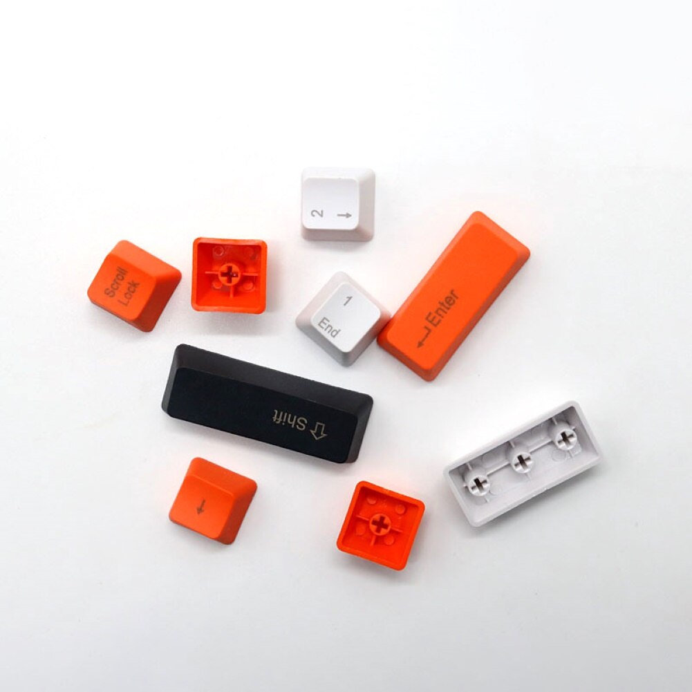 Juego de teclas universales ergonómicas para teclado mecánico Cherry MX, accesorios para teclados, 108 Uds.
