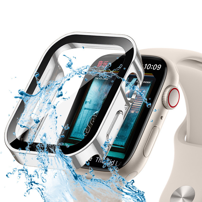 Protecteur d'écran étanche, coque rigide pour Apple Watch 10 9 8 45mm 41mm 44mm 42mm 46mm, couverture complète pour IWatch Ultra 7 SE 6 5 4