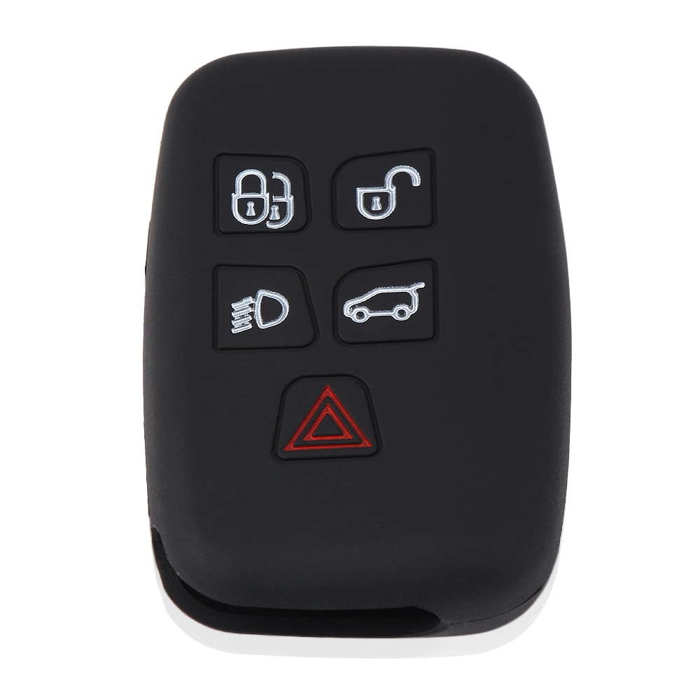 Silicone Car Key Case For Land Rover Discovery 4 for Range Rover Sport Vouge Cover Keyless Remote Fob Shell