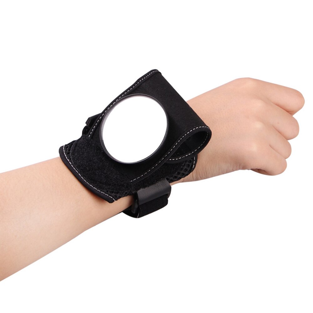 Bicycle Cycling Wrist Mirror Rear View Rearview Safe Bike Arm Back Mirror Reflective Vision Bicycle Rear Reflector Wrist Mirror