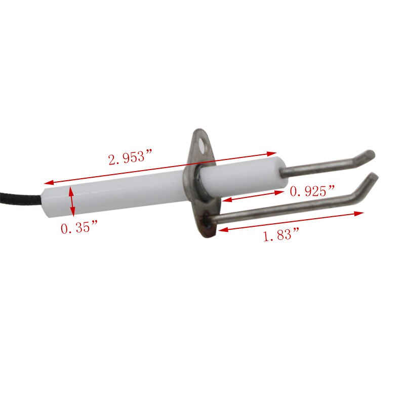 2PCS Gas Griddle Ceramic Electrode Igniter Spark Plug for Stove Fire Pit