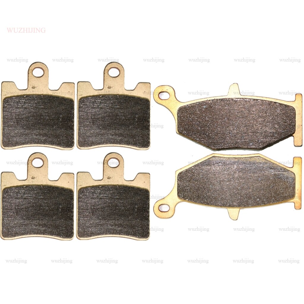 Pastiglie freno in forma per YAMAHA FJR 1300 UN ABS (06-17) XV 1900 UN mezzanotte stella (13-15) Anteriore Posteriore: SINTERED impostato