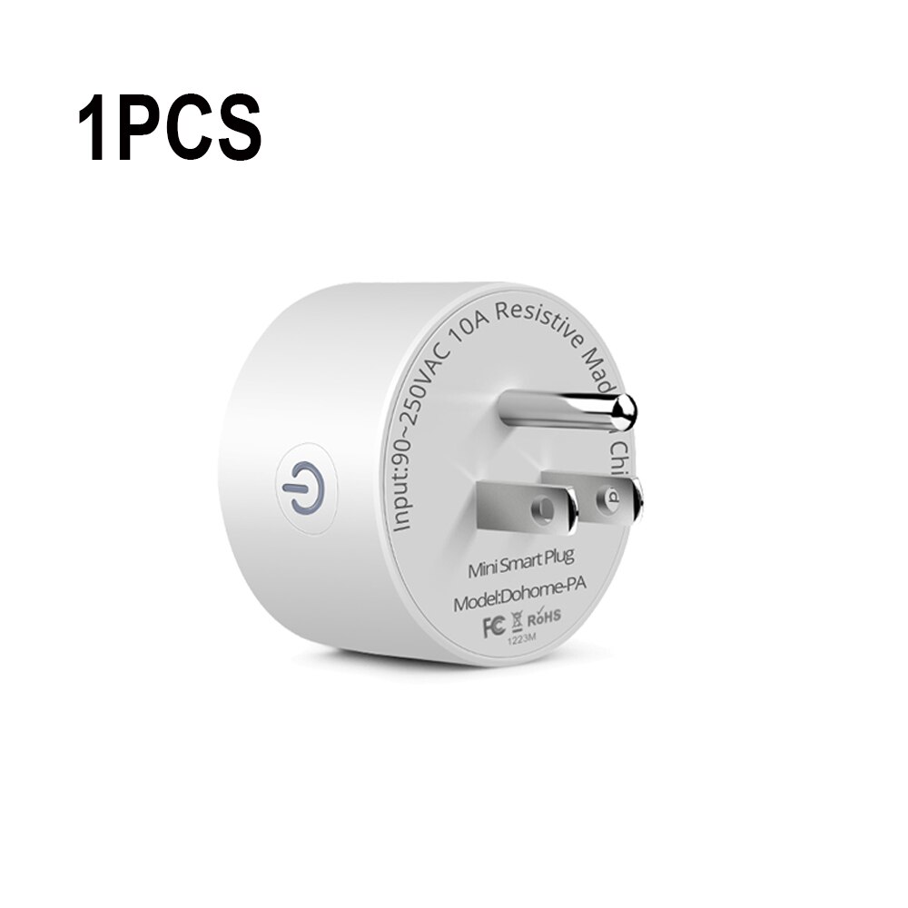Wifi Plug Smart Wifi Switch Apple Homekit Remote Outlet Supporting APP EU US Standard Socket Light Controller Module: 1 PCS US Plug 10A