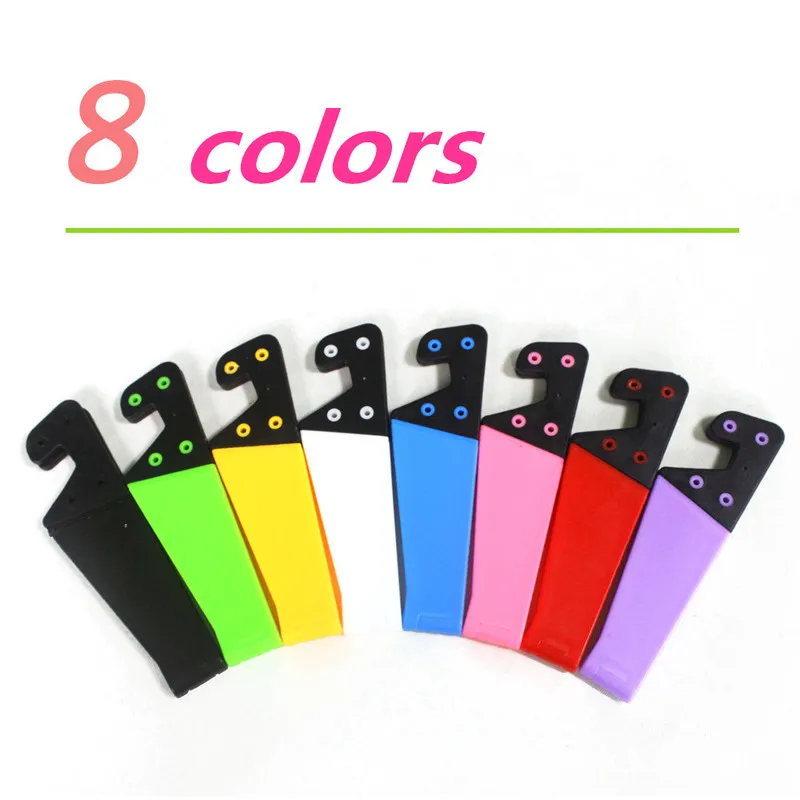 Foldable V Shape Cellphone Stand Holder Mobile Tablet Adjustable Desk Support Holder Rack Cellphone Tabletop Holder
