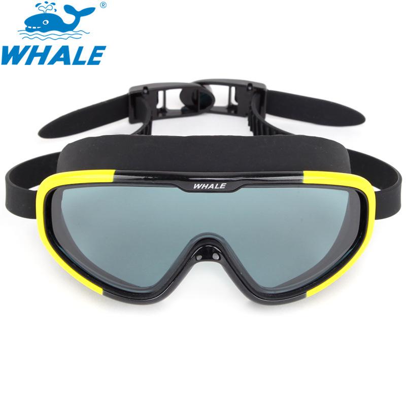 Baleine-lunettes de natation professionnelles, en Silicone, souples, étanches, Anti-buée, anti-uv, pour hommes et femmes: NO.7