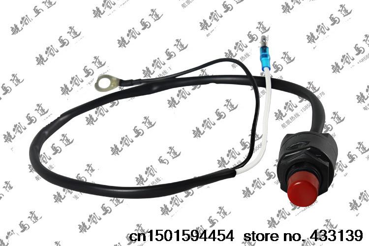 Hangkai 2 takts 4 -5-6 hp påhengsmotorer båtmotorer av bryter + nøkkel