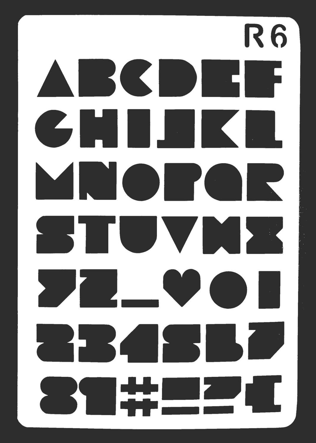 Letters en cijfers diy gelaagdheid sjablonen muurschildering plakboek kleuren reliëf album decoratie papier kaart sjabloon: 6