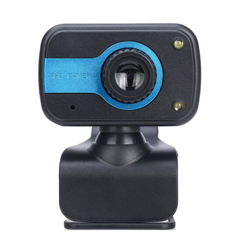 V3 USB Kamera Stock Video Netz Kameras Clip Kamera Computer Webcam mit Mikrofon Video Anruf Kameras: Blau