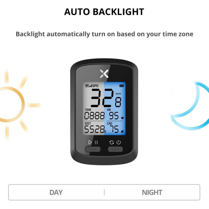 XOSS G+ Cycling GPS Computer English Version Small G Bicycle GPS Code Table Speedometer Bike Accessories
