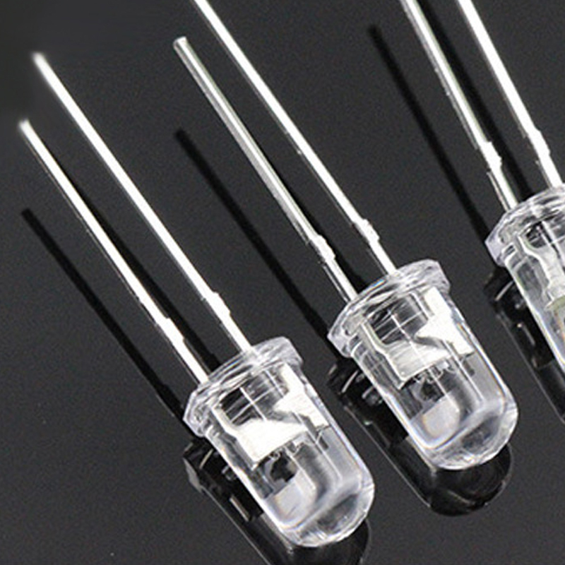 Vela Led parpadeante de 3V y 5mm, luz roja, amarilla, blanca cálida, Led parpadeantes, diodo Led parpadeante, lámpara de luz intermitente