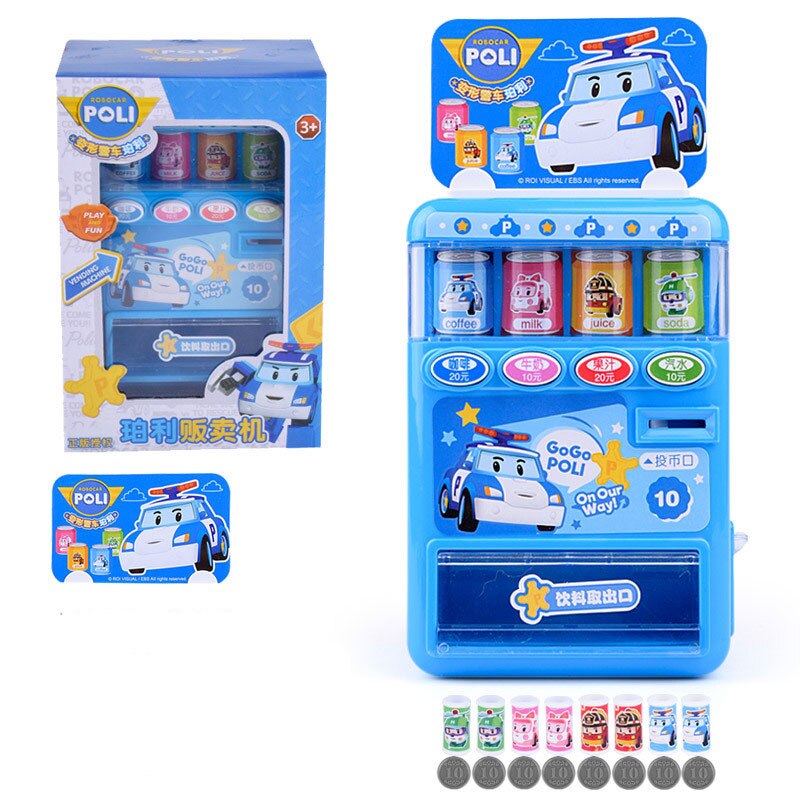 freundlicher Spielzeug Vorgeben einstellen Simulierte Automaten Puzzle Getränke für freundlicher: Mittel Blau