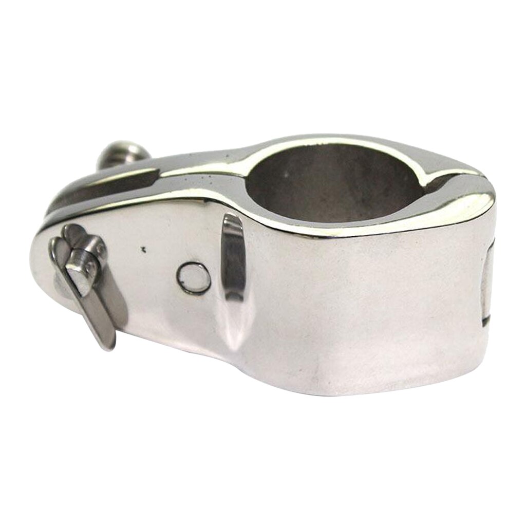 Marine Boat Canopy Fittings 25mm 316Stainless Steel Clamp Tube