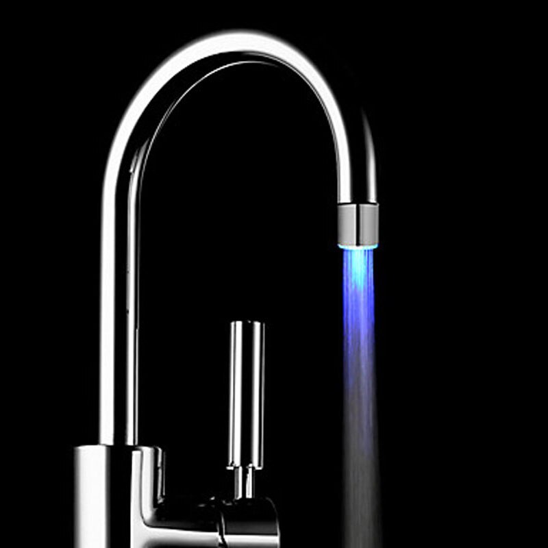 Grifo de Cocina Led caños para grifo de cocina, boquilla cambiante luminosa para grifo de cocina