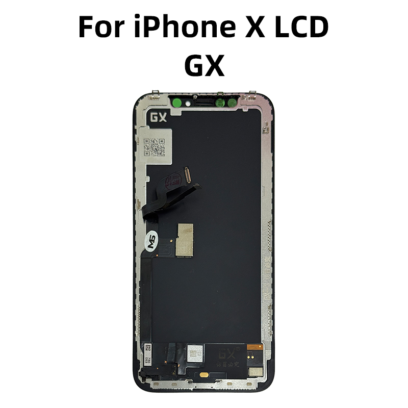 GX LCD Pantalla Display OLED For iPhone X XS XSMAX 11 12PRO 12mini 13 14 PRO MAX 14PULS Digitizer Touch Screen True Tone: AZURE